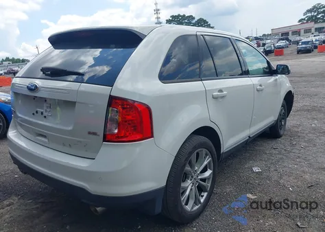 2013 Ford Edge Sel from USA, damaged, VIN 2FMDK3JCXDBB16375